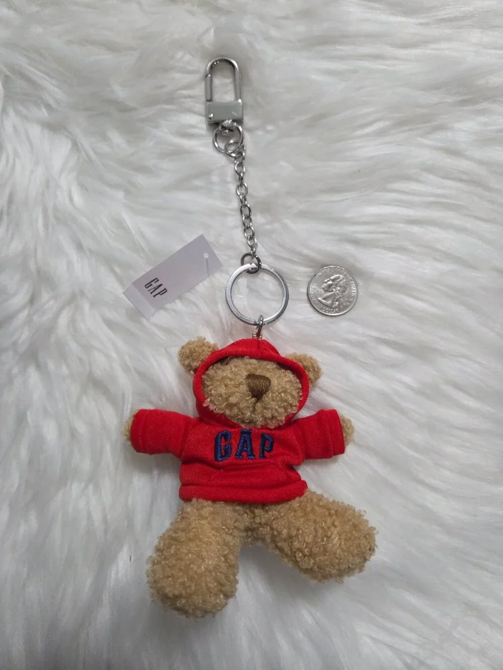 GAP Bear Hoodie Bag Charm